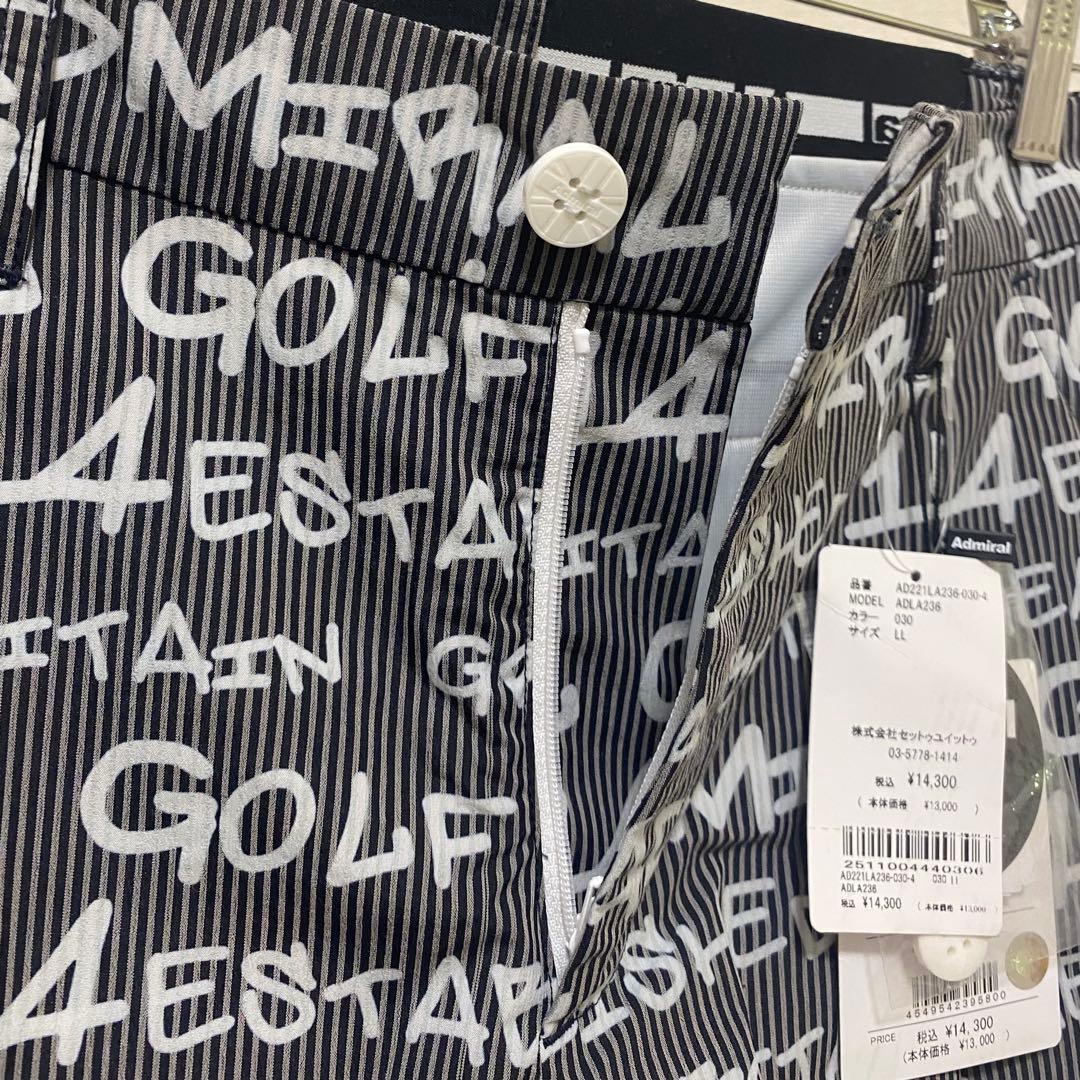 admiral golf ショートパンツ LLサイズ 新品未使用 タグ付き
