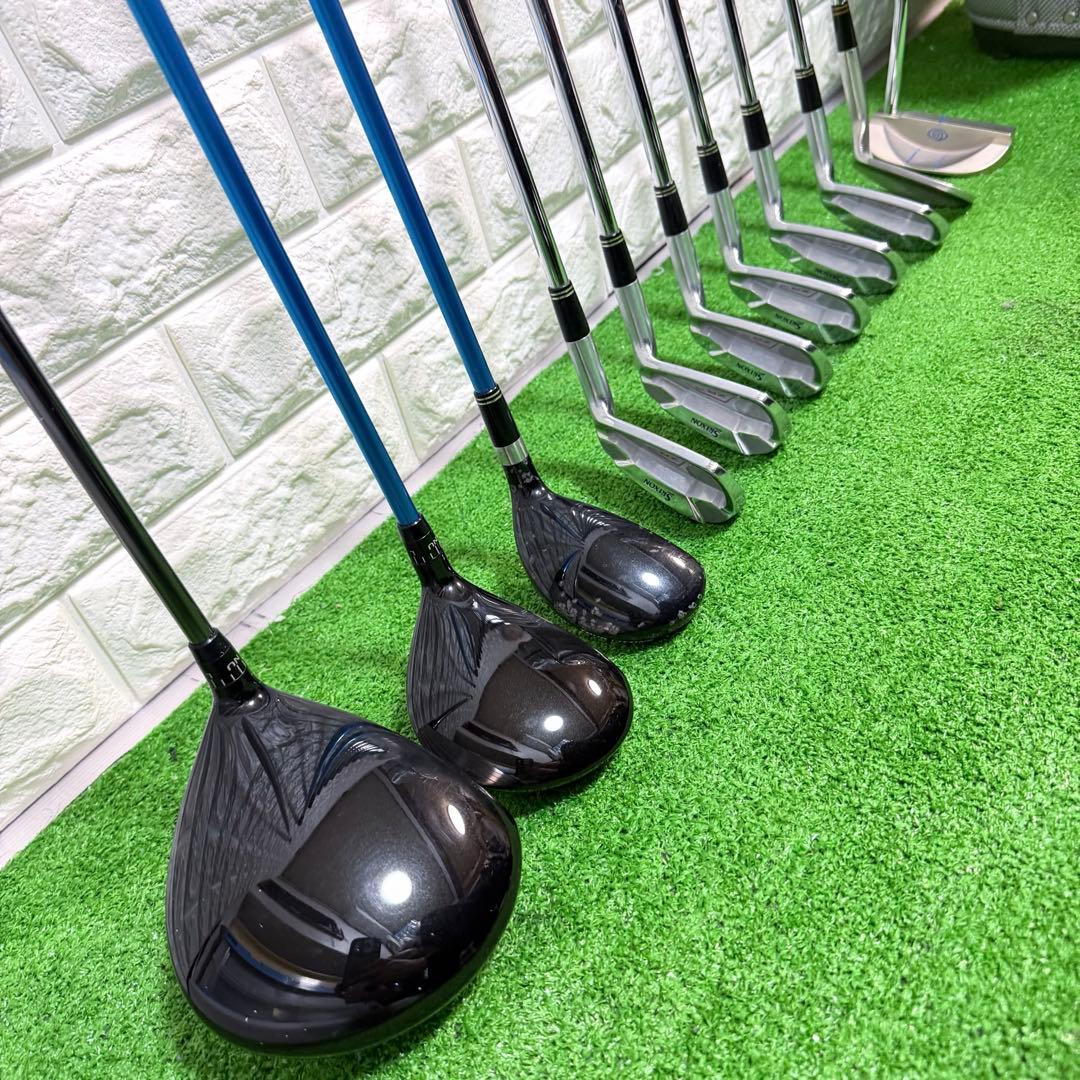 ゴルフセット　豪華　SRIXON Z ラウンド仕様　飛距離抜群　メンズ　すぐ使用