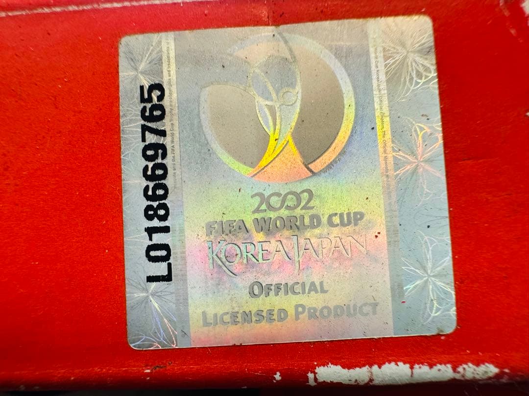 2002 日韓 激レア ワールドカップ 公式 4号球 サッカーボール エポック社