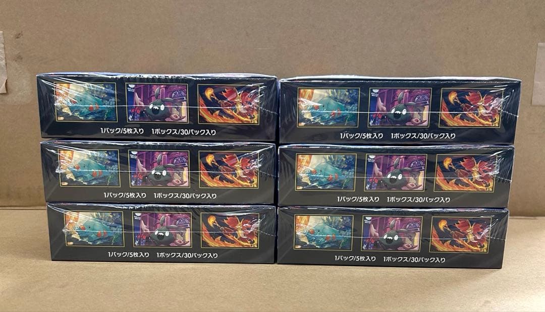 ポケモンカード　ニンジャスピナー　6BOX シュリンク付き 新品未開封