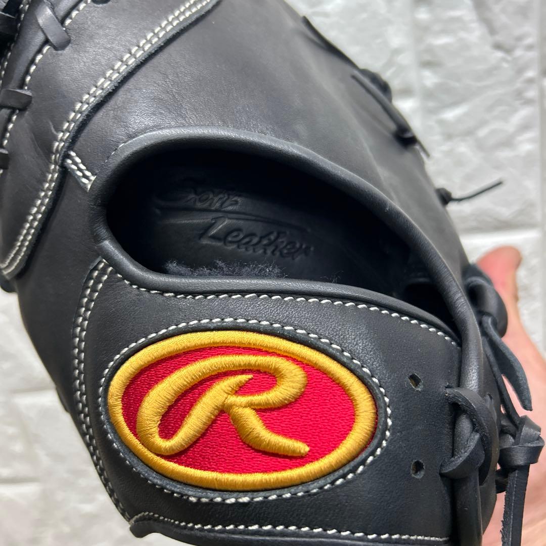 【美品】野球 一般 軟式 ファーストミット 左投げ Rawlings