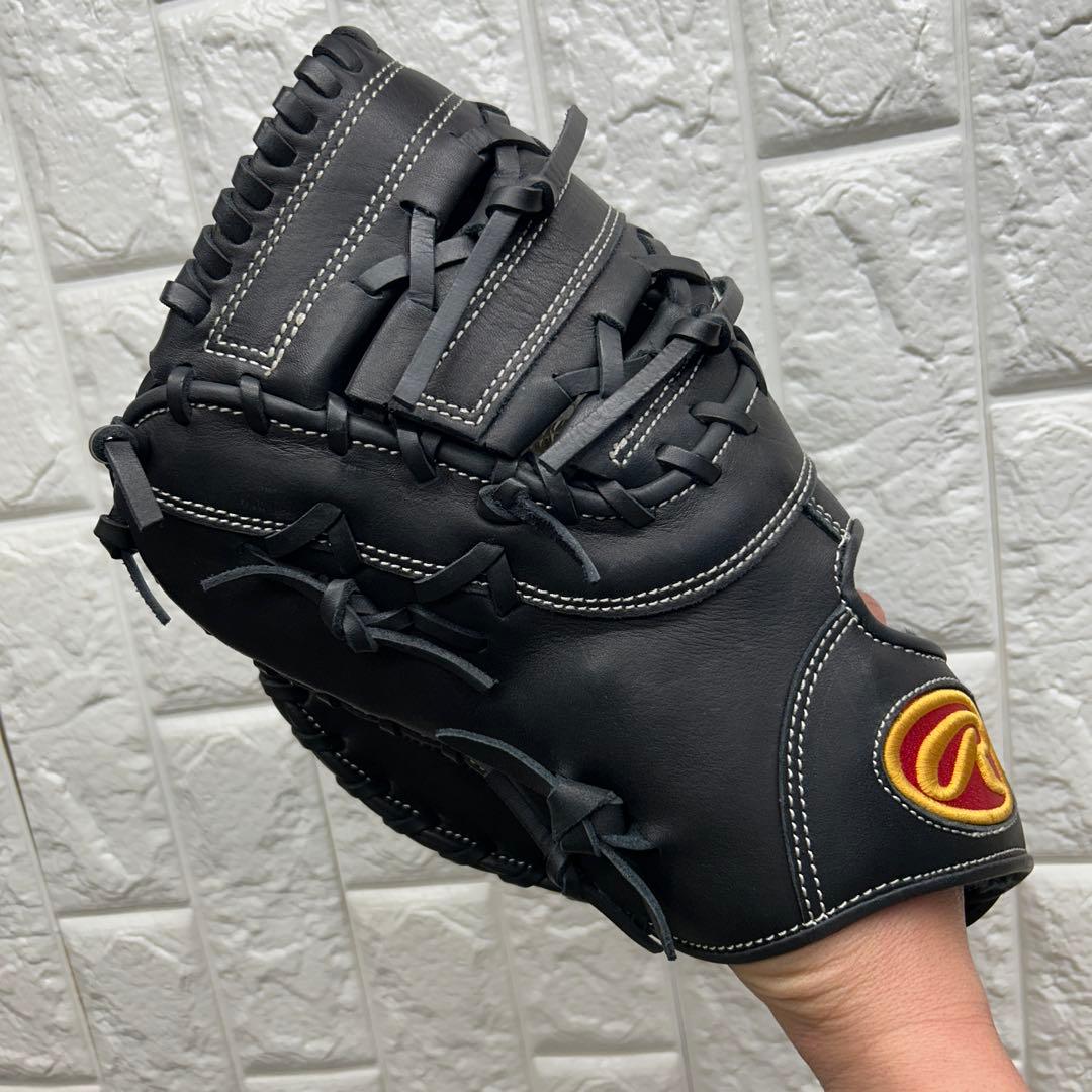 【美品】野球 一般 軟式 ファーストミット 左投げ Rawlings