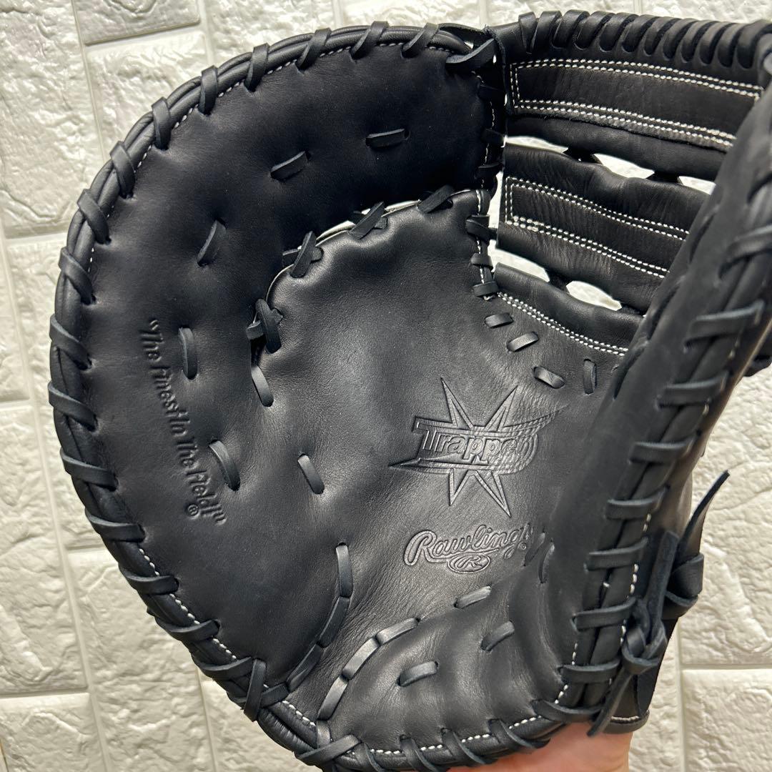 【美品】野球 一般 軟式 ファーストミット 左投げ Rawlings