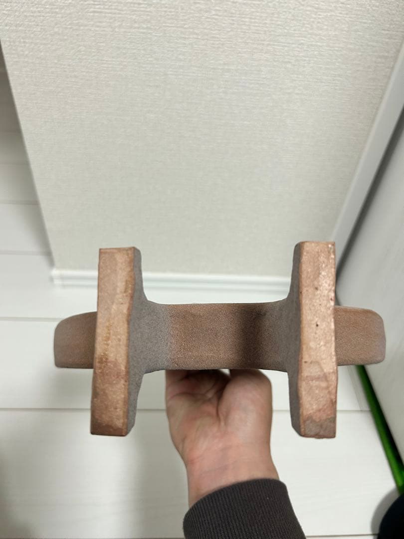 ブラウン抽象フラワーベース