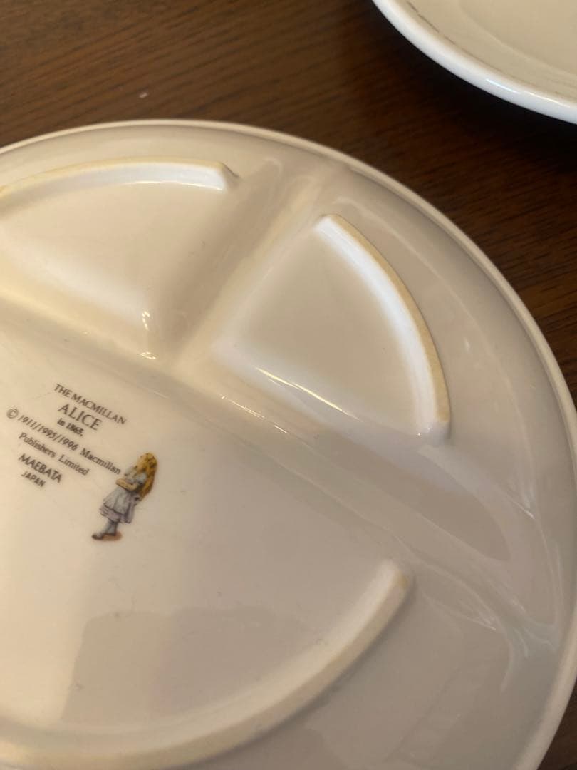 不思議の国のアリス　お皿　カップ　食器セット　THE MACMILLAN