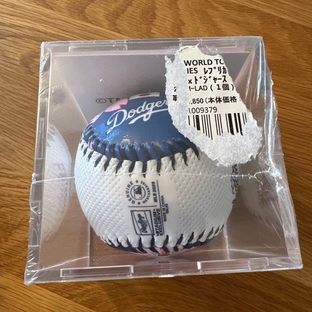 ドジャースMLB東京シリーズTM/KKコラボレプリカボール　村上隆コラボ