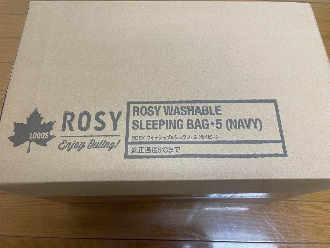 【専用】ロゴス LOGOS ROSY ウォッシャブルシュラフ・5 ネイビー