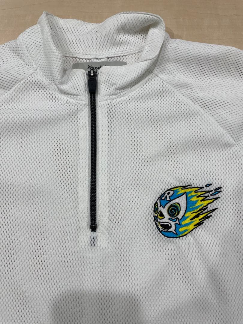 Russeluno ラッセルノ　W-MESH ZIPUP POLO