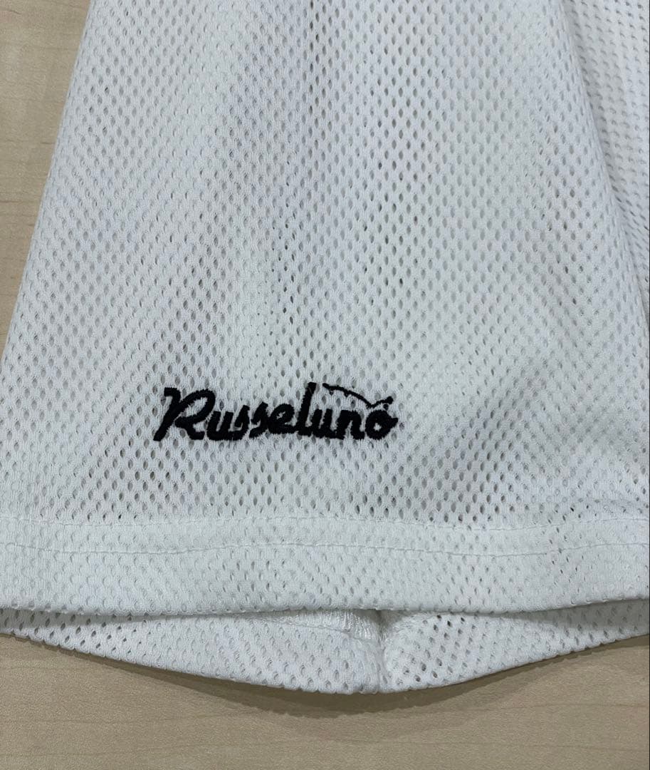 Russeluno ラッセルノ　W-MESH ZIPUP POLO