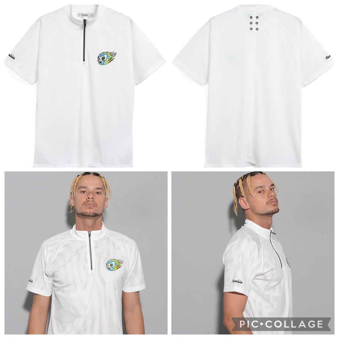 Russeluno ラッセルノ　W-MESH ZIPUP POLO