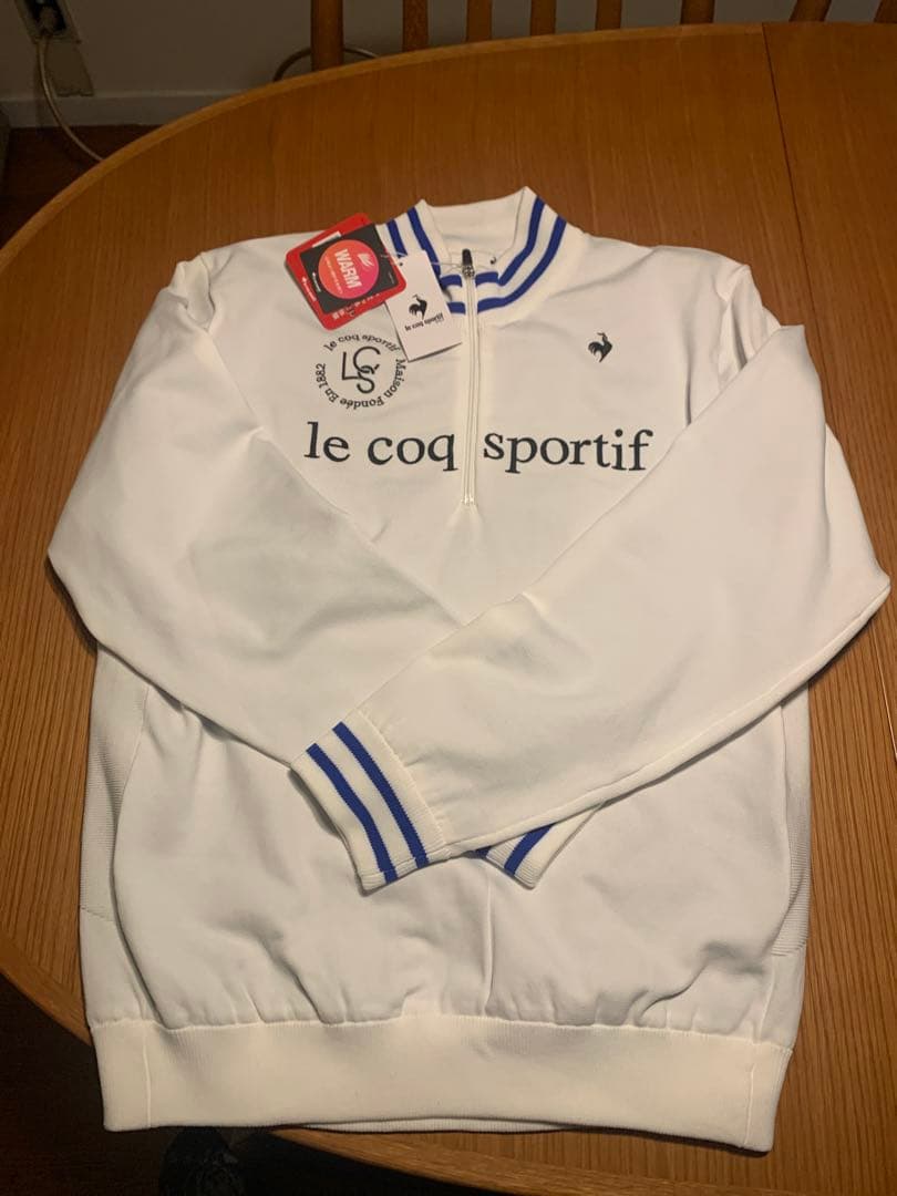 ルコック｜le coq メンズ ストレッチフォーサー 裏地付き防風セーター ホワ