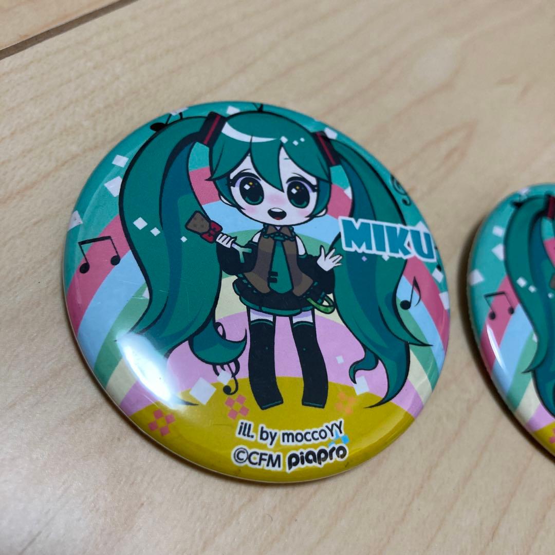 【貴重】初音ミク マジカルミライ 2014 缶バッジ 2点セット