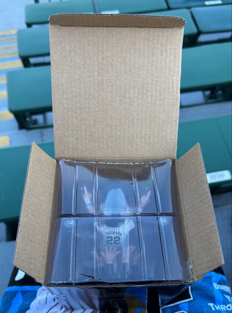 阪神タイガース 藤川球児監督 優勝 胴上げ ボブルヘッド 非売品 限定品 新品