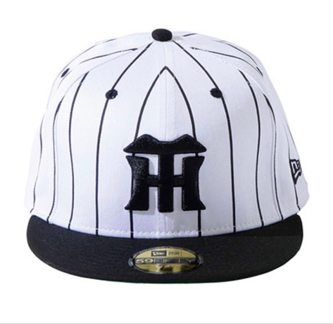 【59FIFTY】 HANTIG PINSTRIPE WHITE BLACK