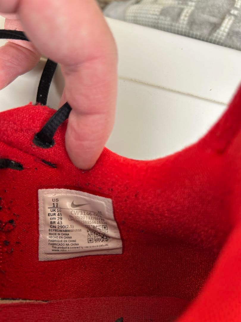 Nike PG5 黒✖️赤