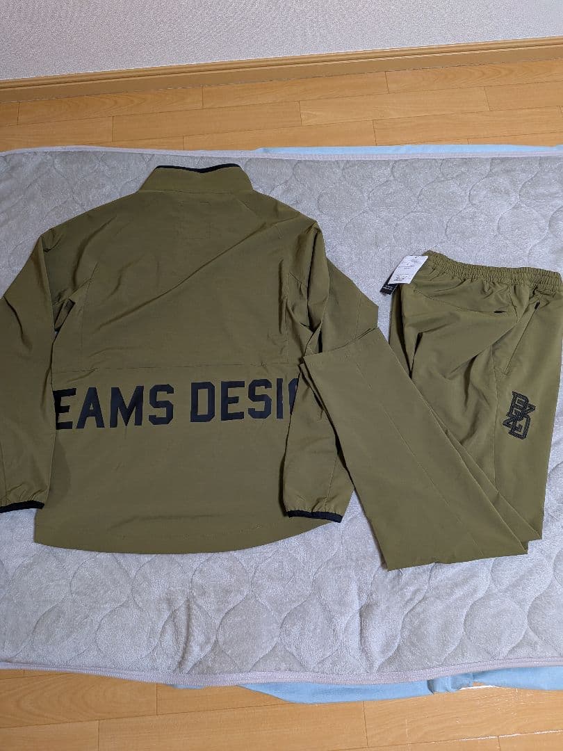 ZETT BEAMS DESIGN ウィンドブレーカー上下セット M カーキ