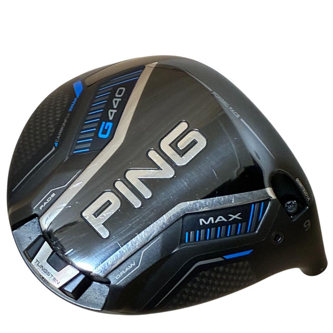 【美品】ピン PING G440 MAX ドライバー ヘッド 9度 日本正規品