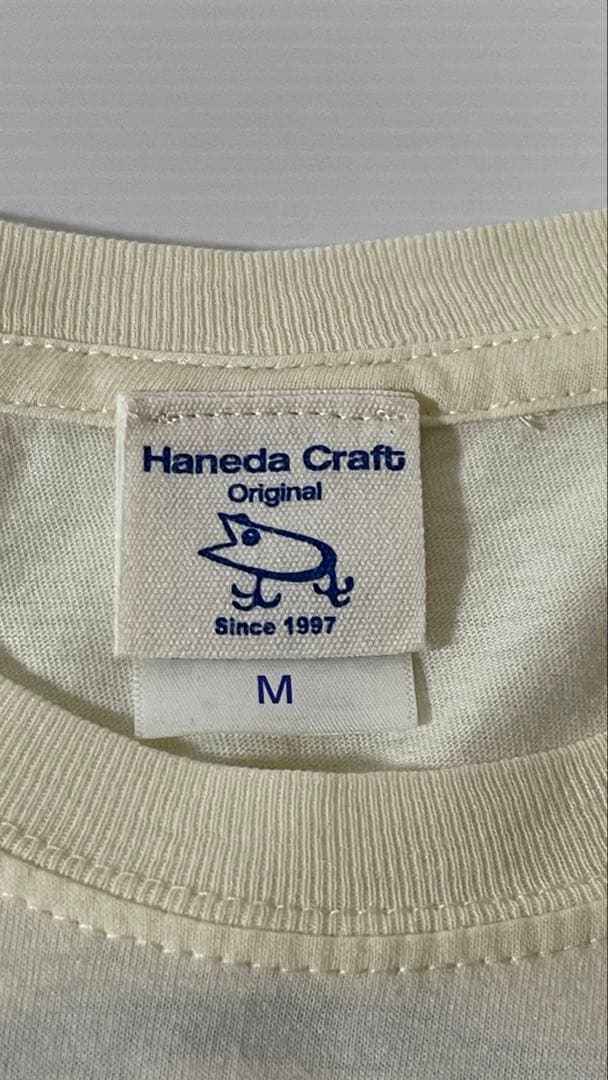 雷魚　バス　ハネダクラフト　Tシャツ　size M