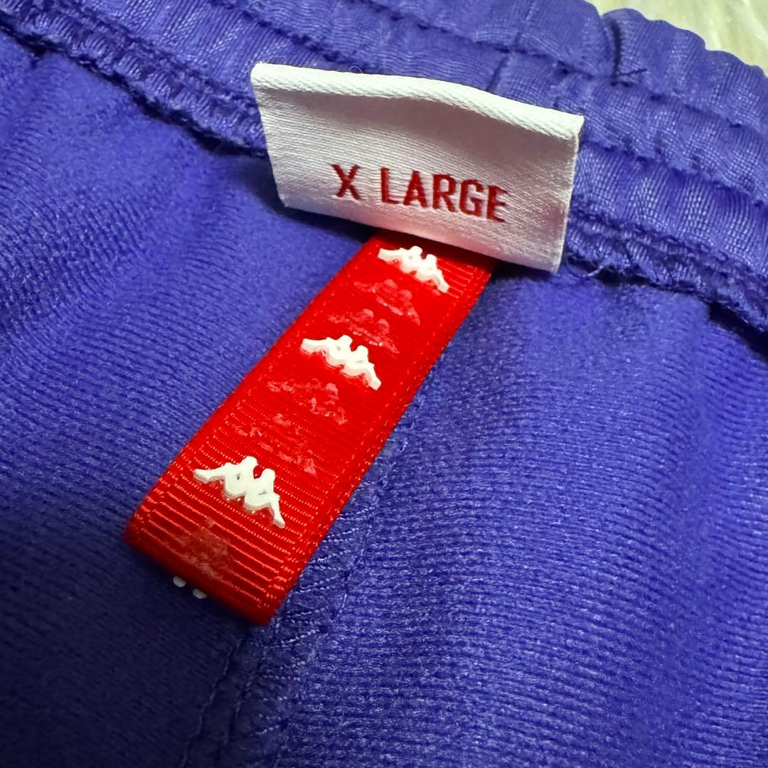90s kappa カッパ トラックパンツ サイドライン XL