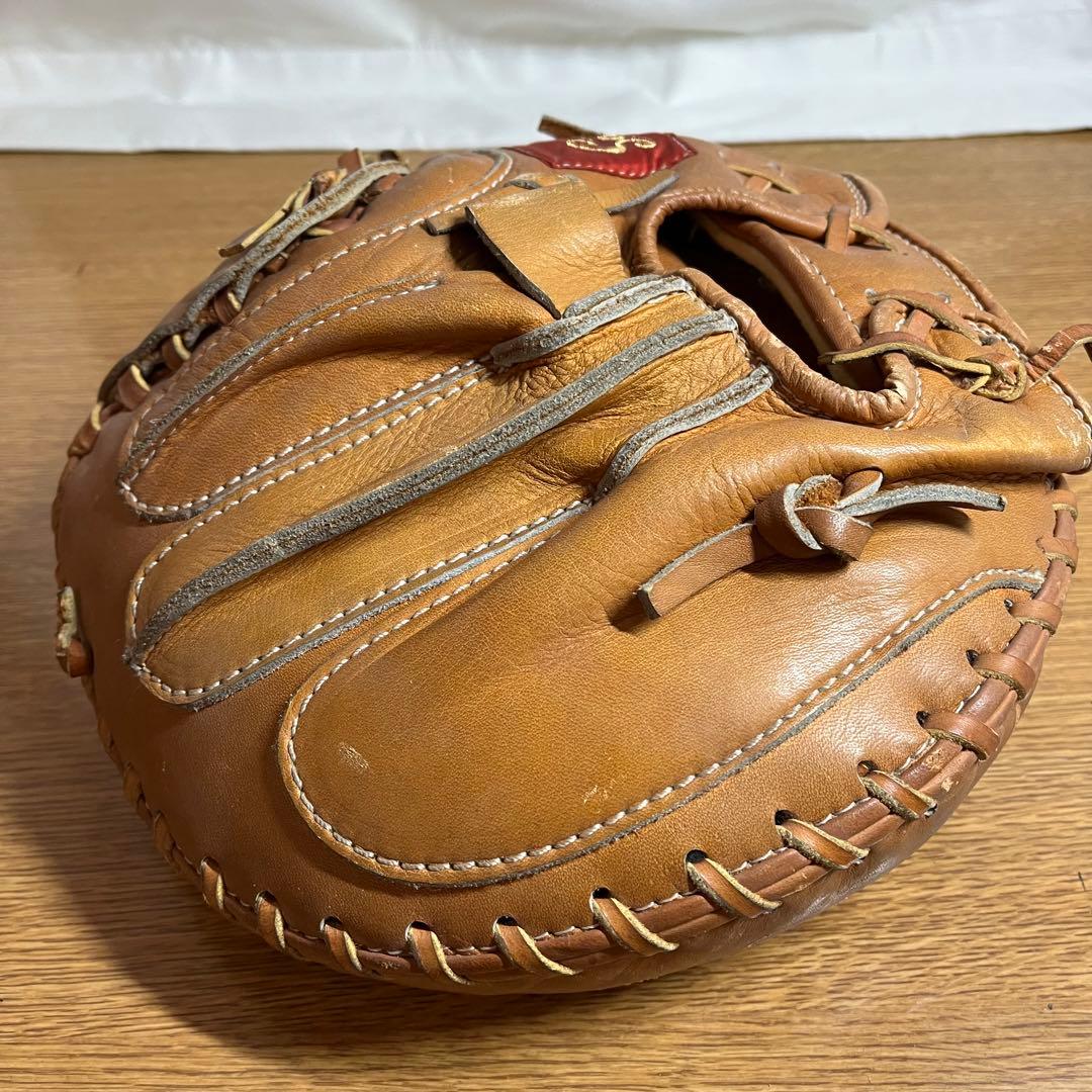 サンアップ デラックス 一般硬式 キャッチャーミット トレーニングミット 美品