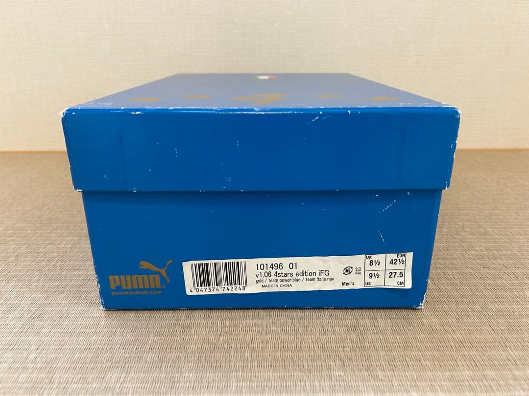 PUMA イタリア代表ワールドカップ優勝記念スパイク世界　2006足限定