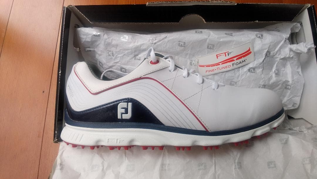 新品FOOTJOY FJ ゴルフシューズ ホワイト27㎝