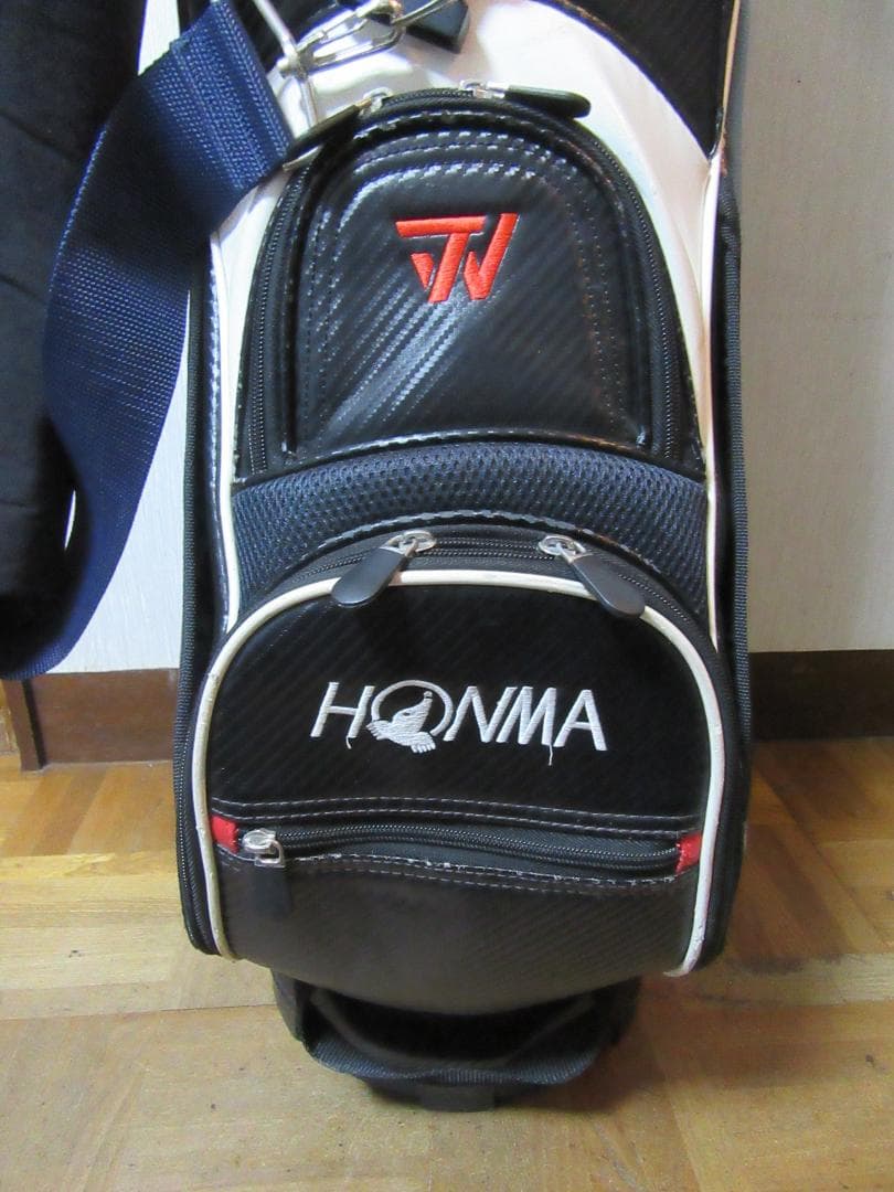 ★☆★訳あり★ホンマ★ツアーワールド★ゴルフバック★黒★
