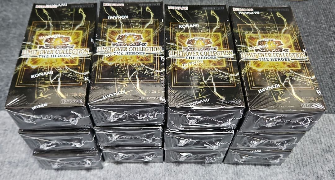 遊戯王 リミットオーバーコレクションヒーローズ 12BOX