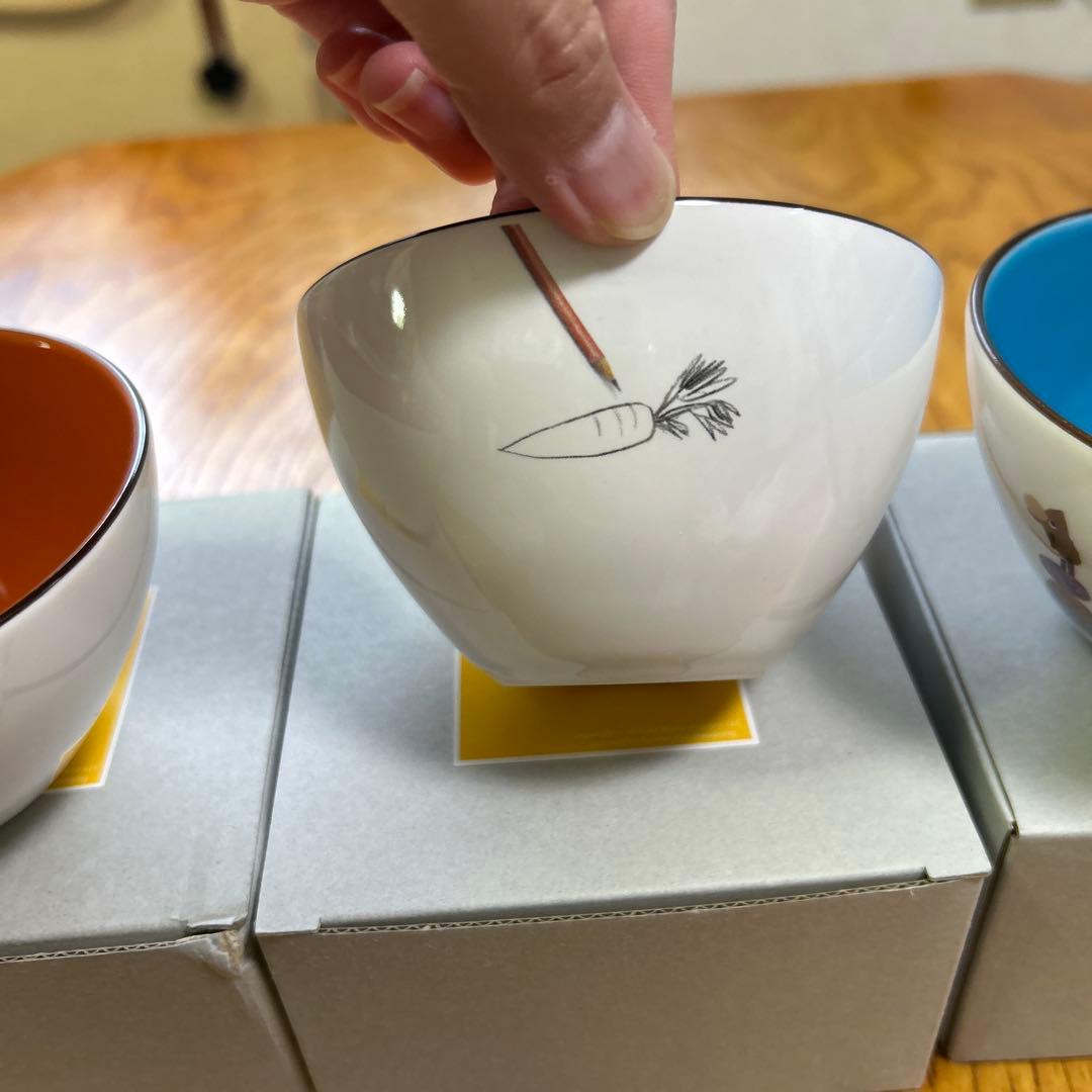 レオレオニ　陶器ボウル 3個セット