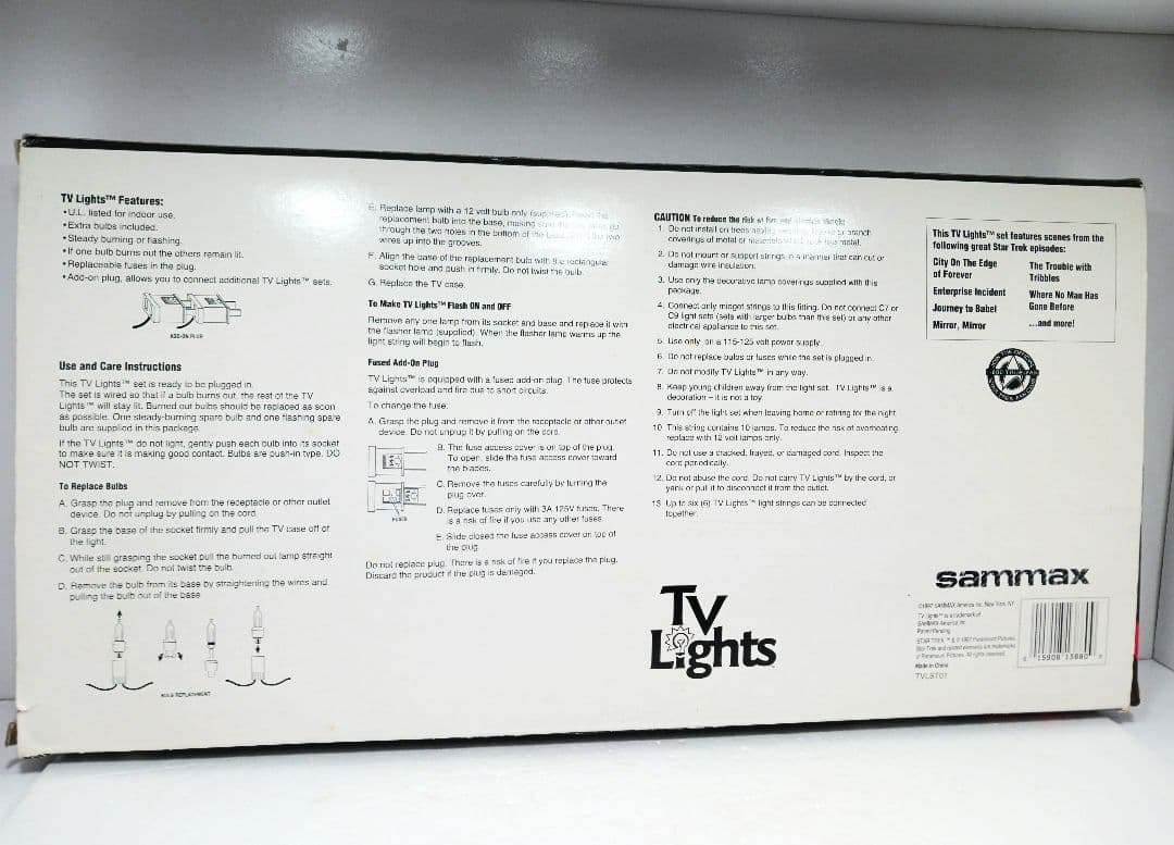 海外製 スタートレック TVライト テレビライト