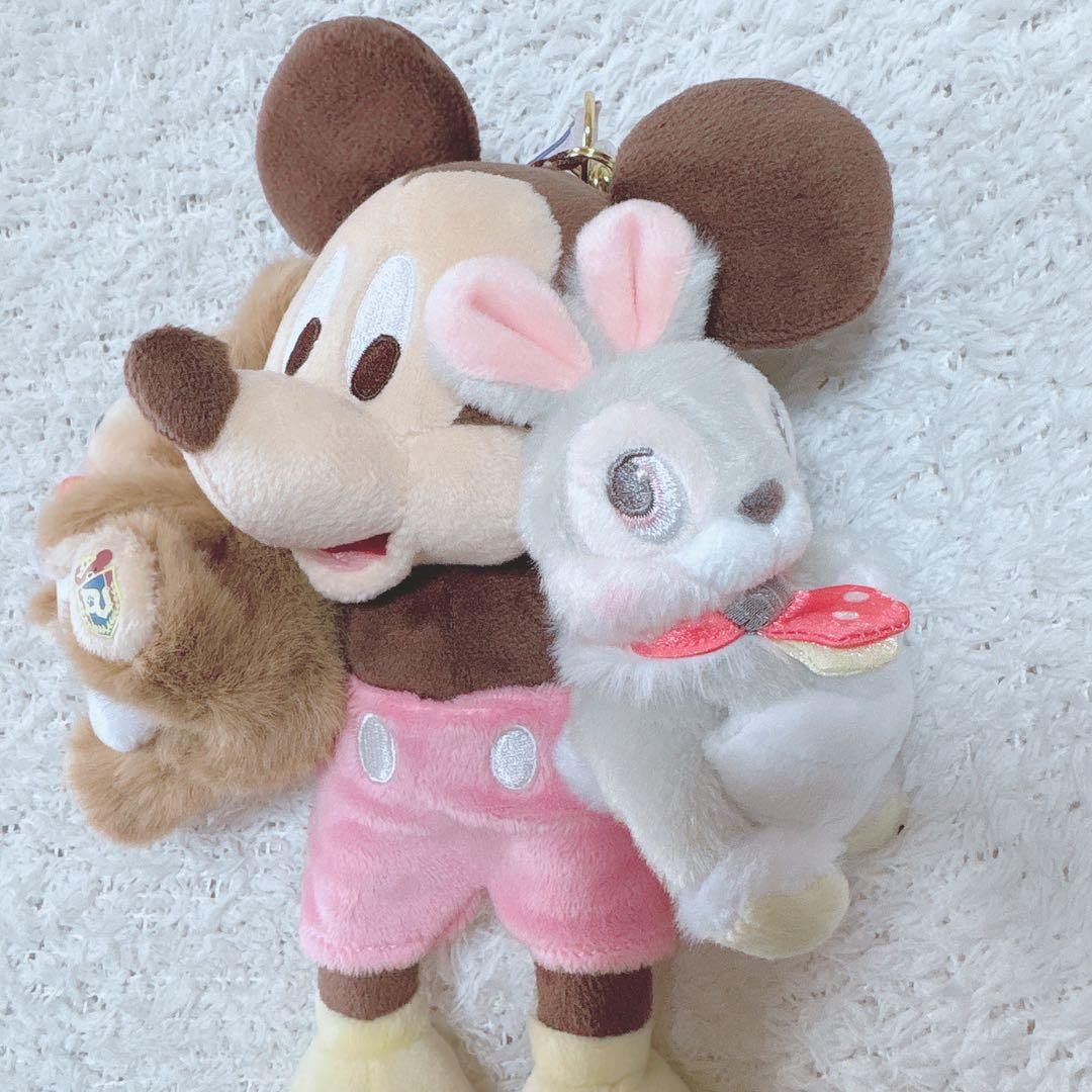ディズニーストア ユニベスティーズ イエック ラビット＆ミッキー＆モカ