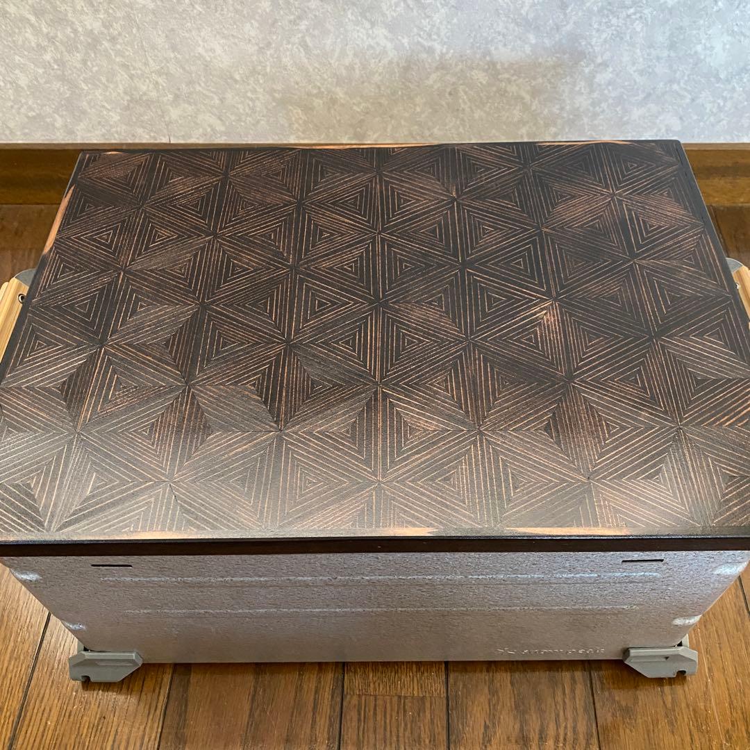 シェルフコンテナ25用　麻の葉模様天板　DIY