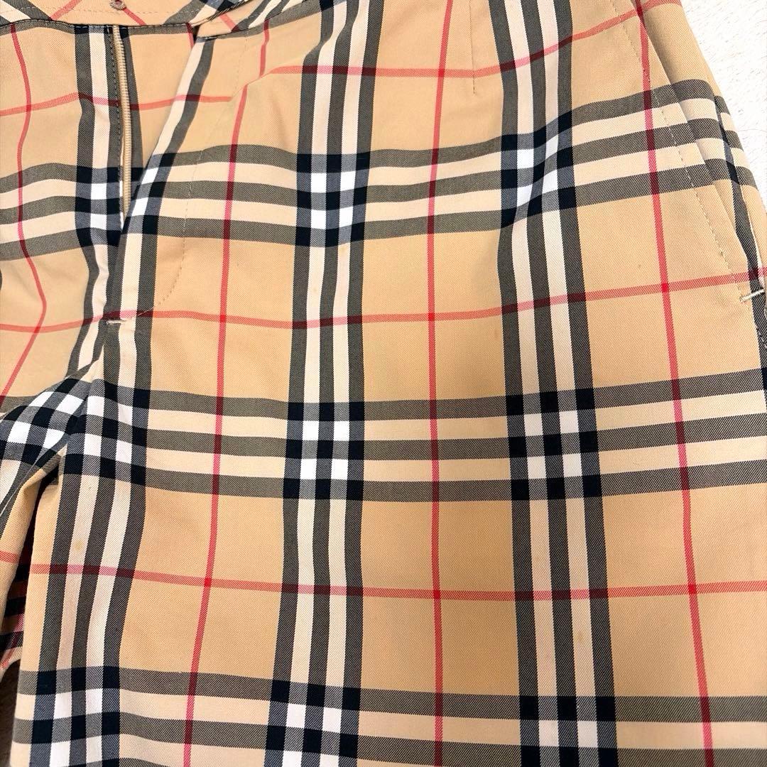 BURBERRY GOLF バーバリー ノバチェック ハーフパンツ ベージュ 9