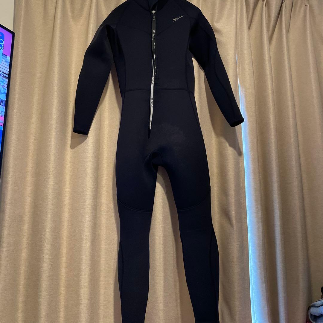 ZEAK(ジーク)ウェットスーツ 男性用3mm /2mmサーフィン用.黒Mサイズ
