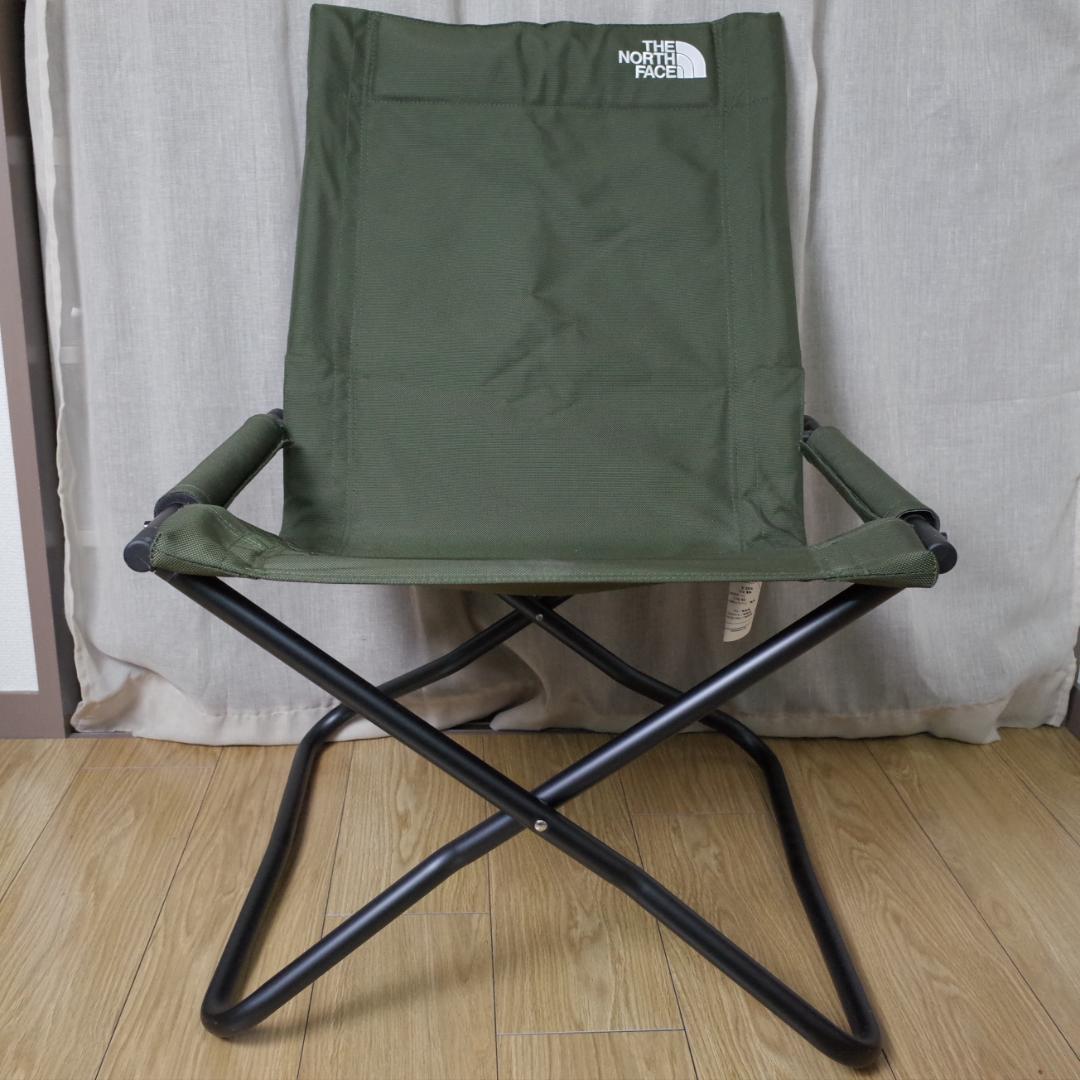 【美品】TNF Camp Chair ノースフェイス キャンプチェア 刺繍ロゴ