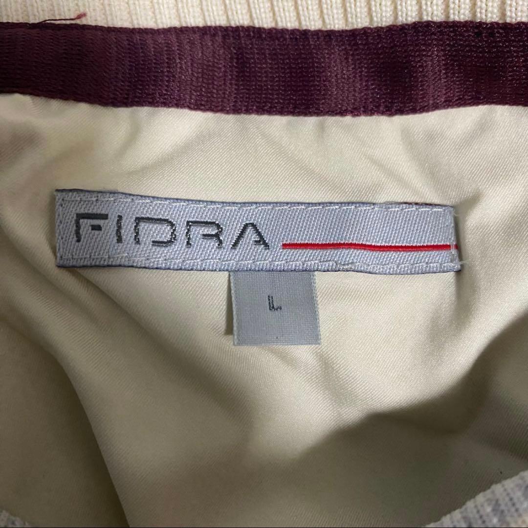 【値下げ】FIDRA ゴルフウェア Lサイズ オフホワイト