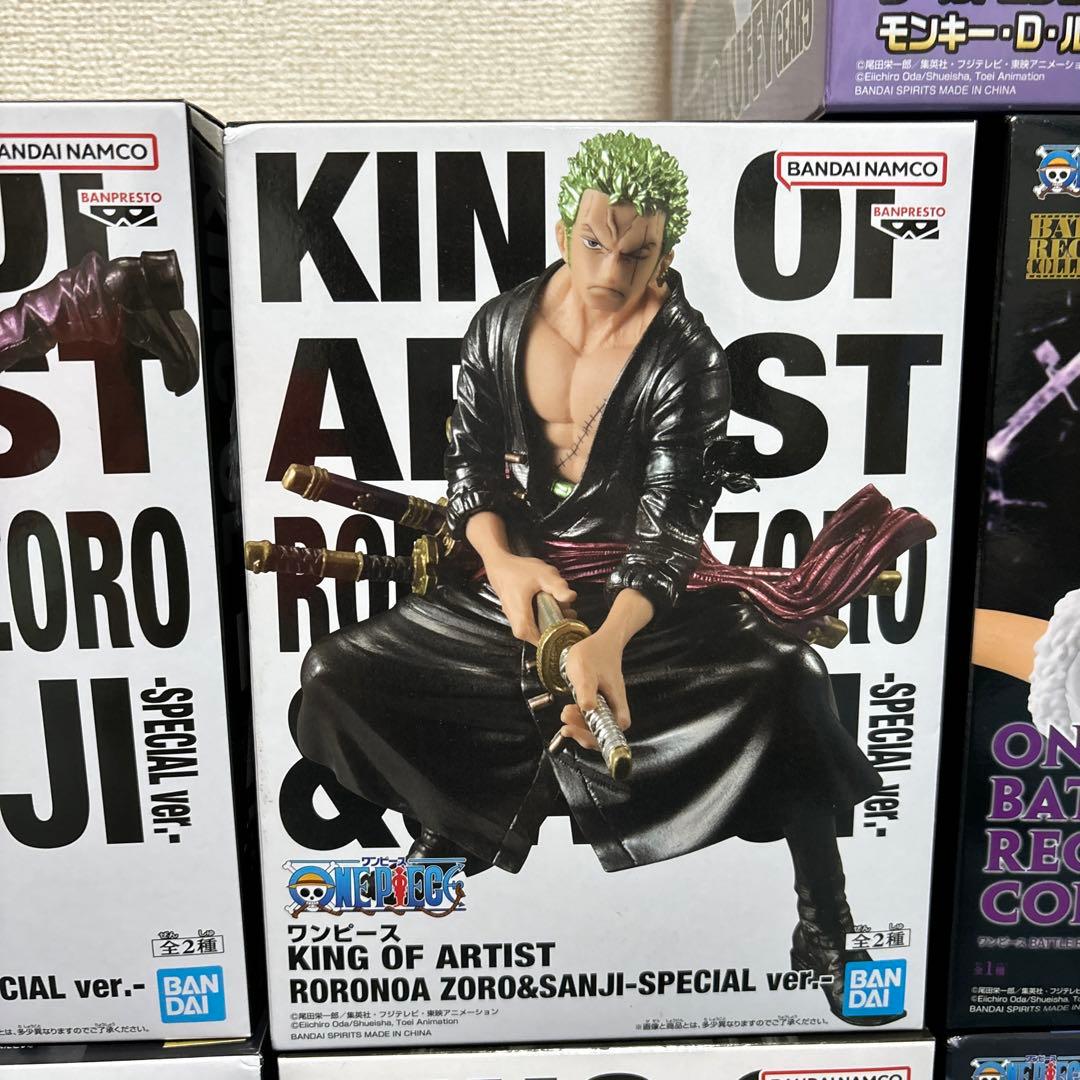 最新プライズ ワンピースフィギュア7体まとめ売り キングオブアーティスト等