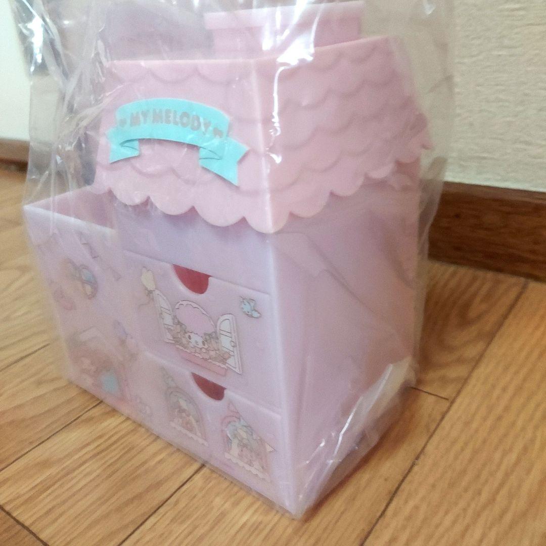 【2019年サンリオ新品】マイメロディ ペンスタンド付き お家形チェスト