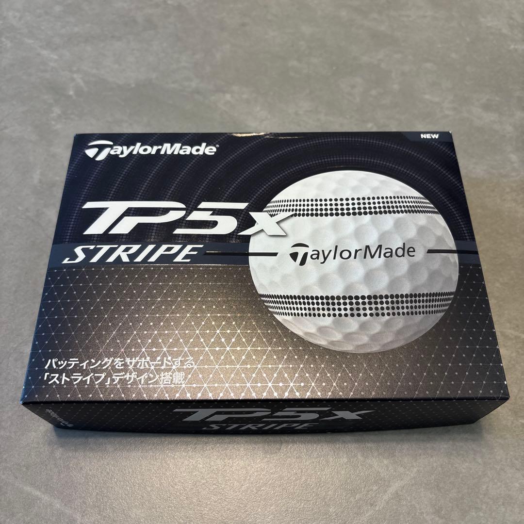 テーラーメイド TP5x ストライプ ゴルフボール 15球(5スリーブ) 新球