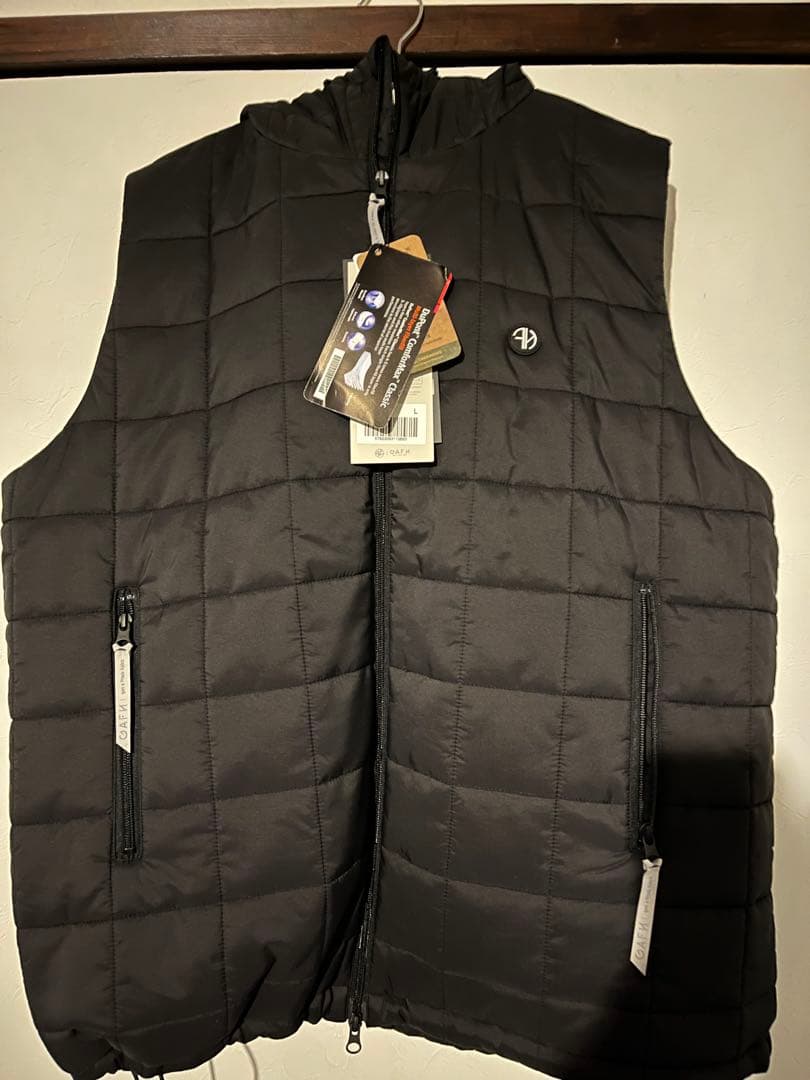GAFH GRIDE PADDING VEST BK【日本非売品】