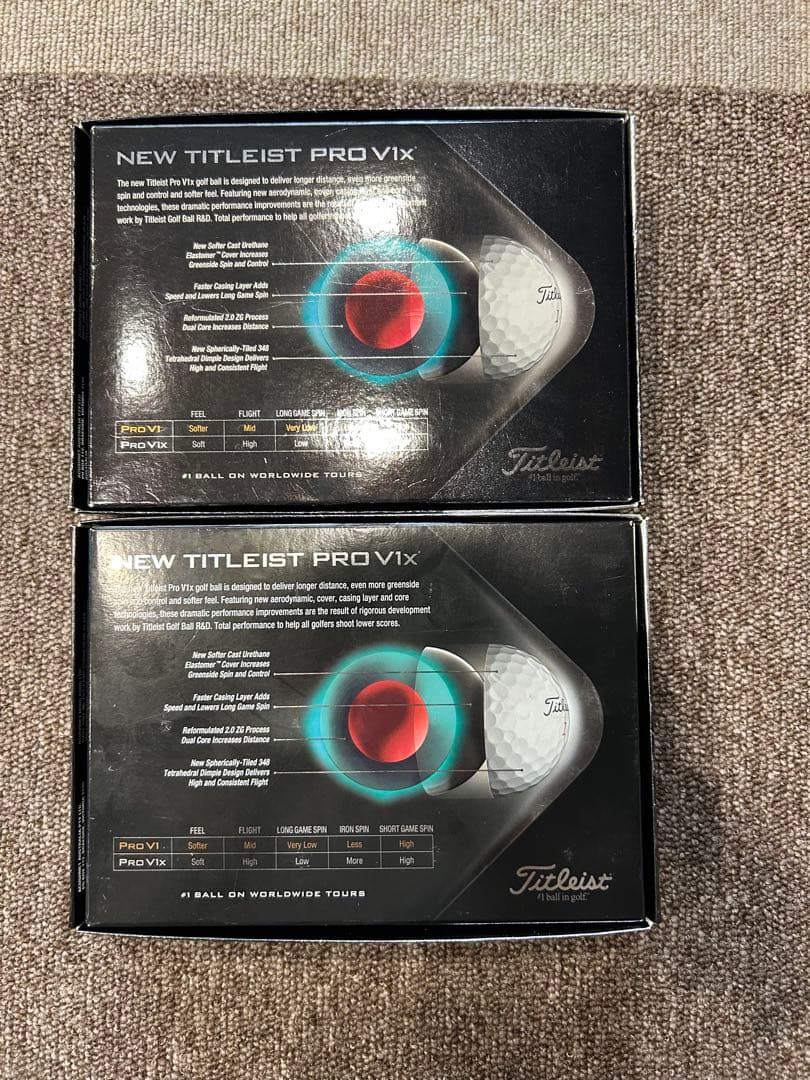 【未使用】タイトリスト Titleist Pro V1x 2ダース
