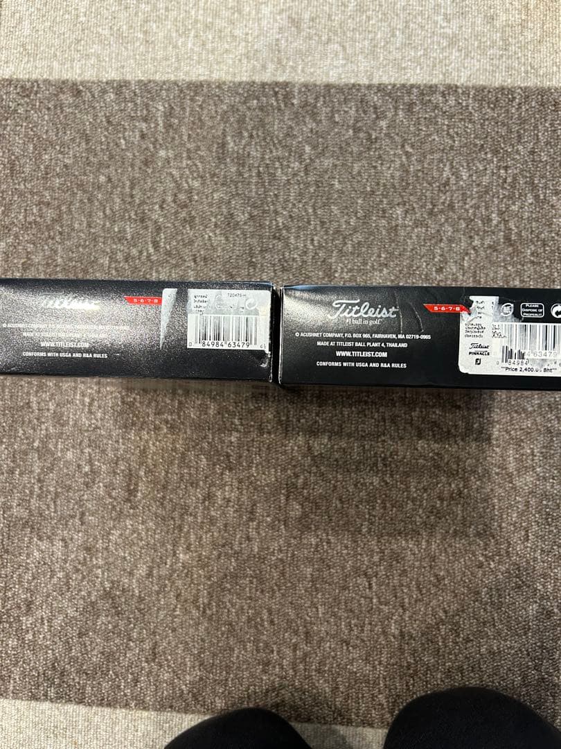 【未使用】タイトリスト Titleist Pro V1x 2ダース