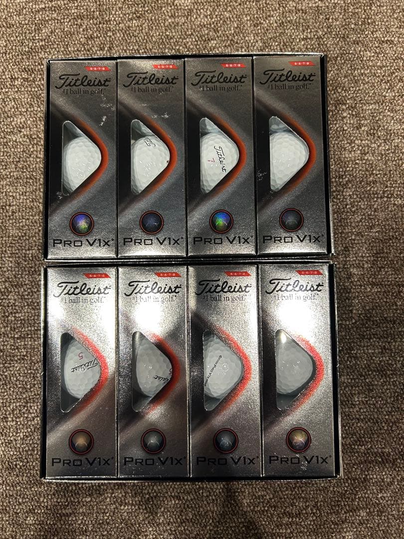 【未使用】タイトリスト Titleist Pro V1x 2ダース