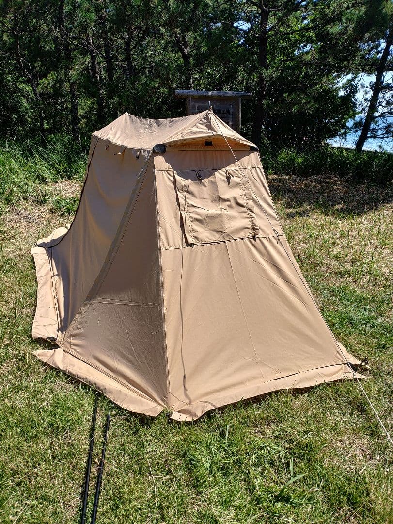 超メルカリ市開催中限定Desert Fox TCパップテント カーキ