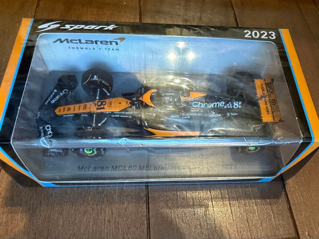スパーク1/43 マクラーレンMCL60 ピアストリ ラスベガスGP 2023