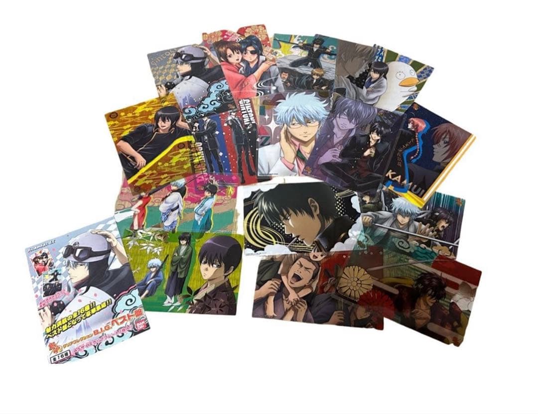 銀魂クリアコレクションB.I.G.ベスト盤 全16種フルコンプBOX付 坂田銀時