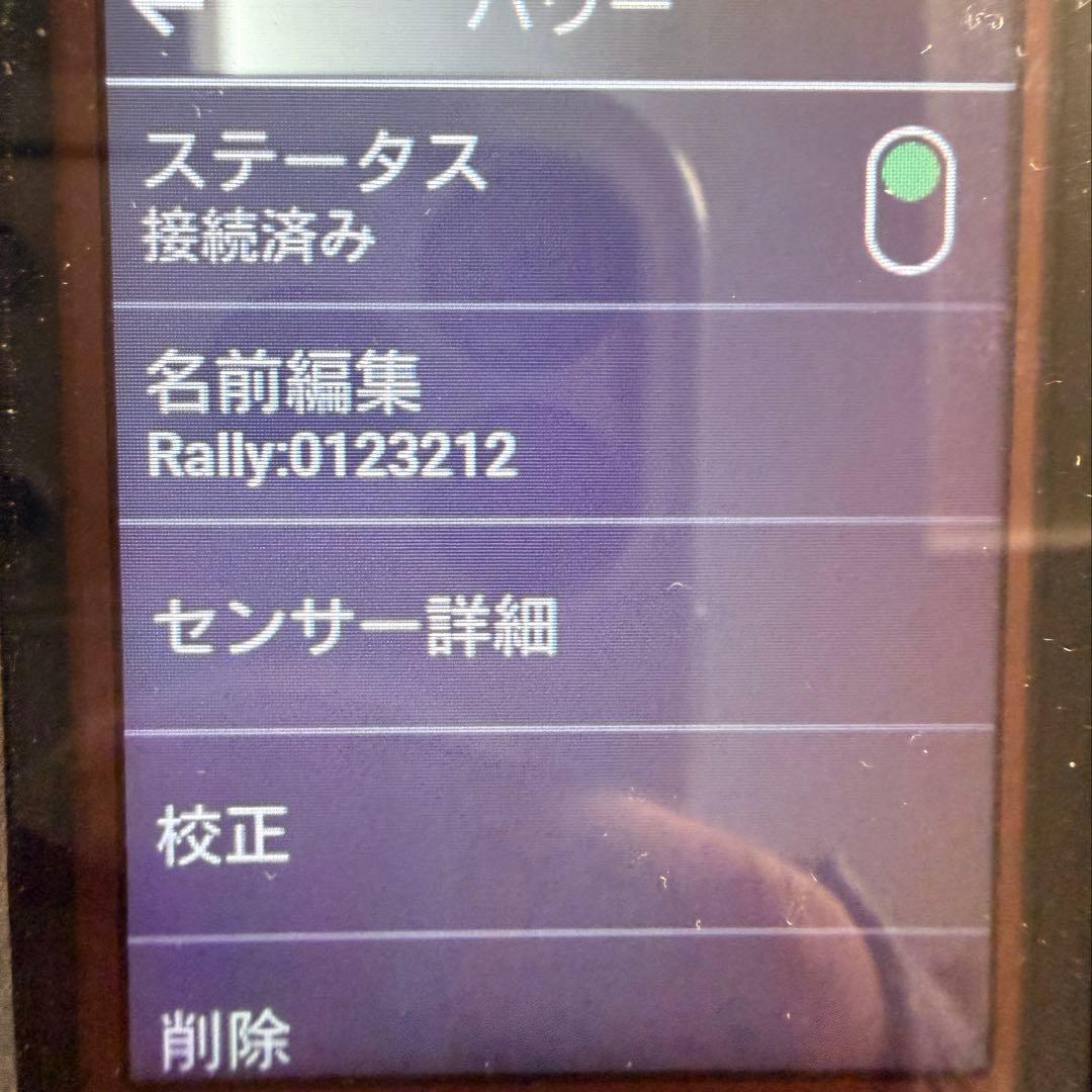 GARMIN RALLY RS200 デュアルセンサー