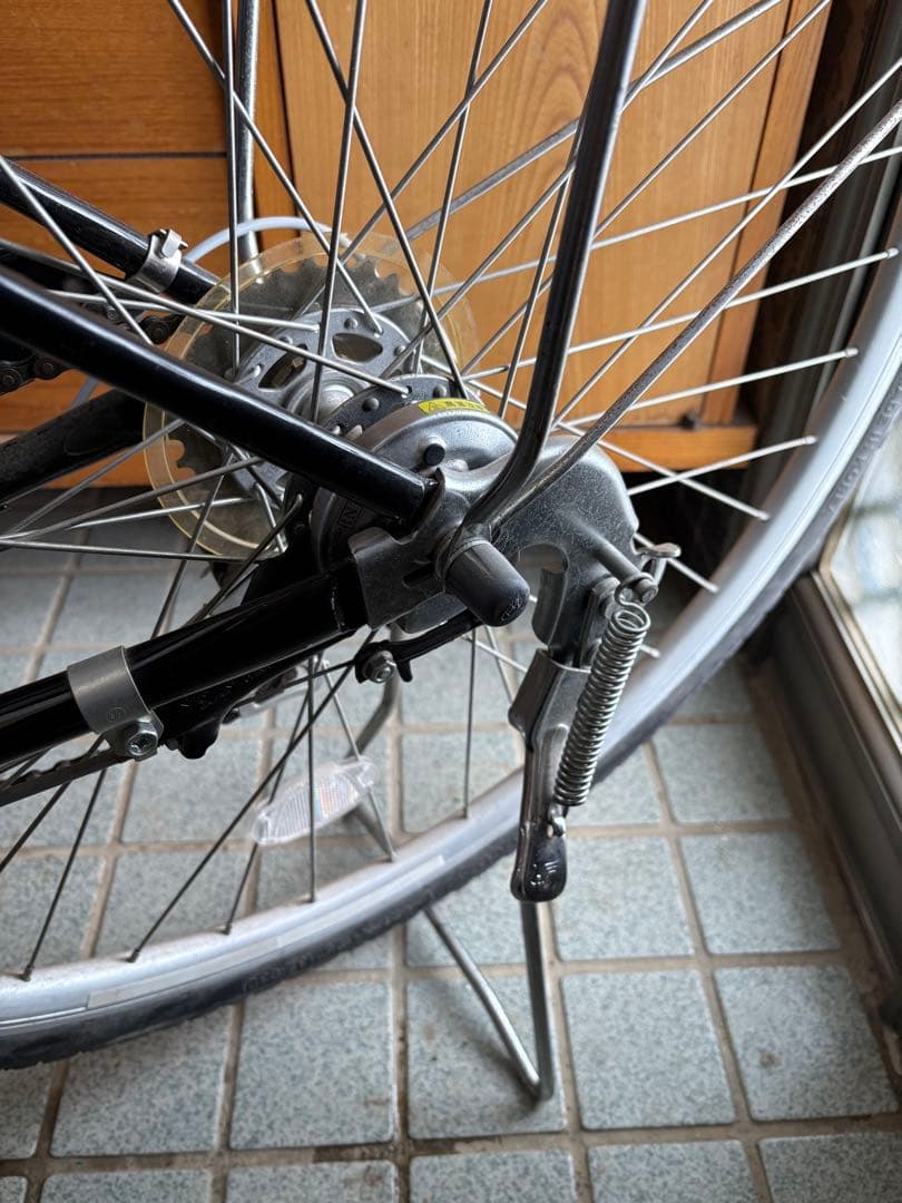 【手渡し限定】ノーパンク自転車 タナス 6段変速 BAA適合 岩見沢市