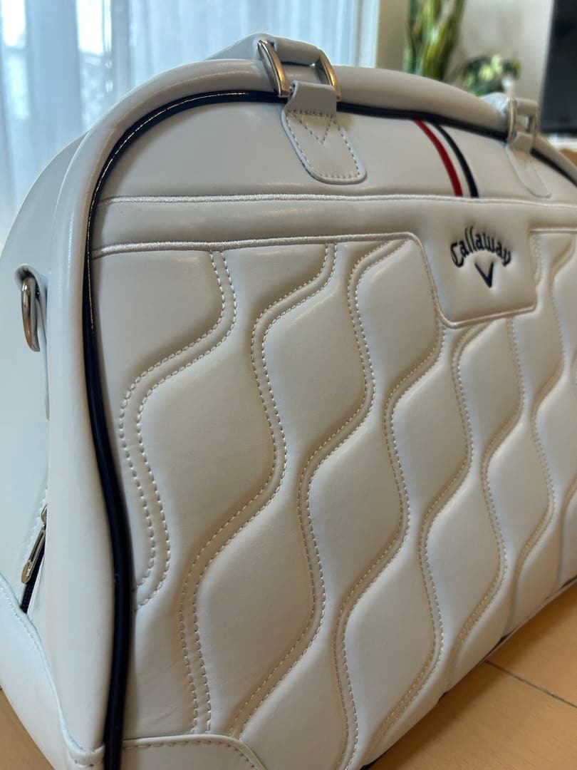 美品！Callaway ゴルフバッグ ロッカーバッグ ホワイト