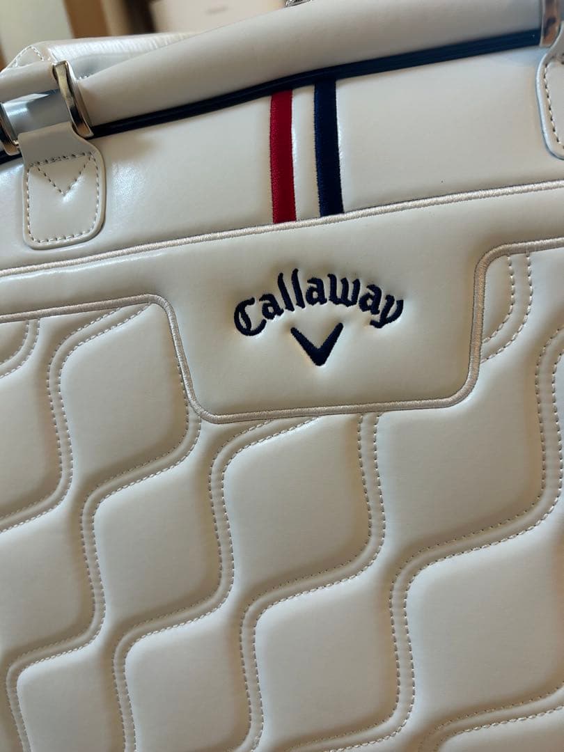 美品！Callaway ゴルフバッグ ロッカーバッグ ホワイト